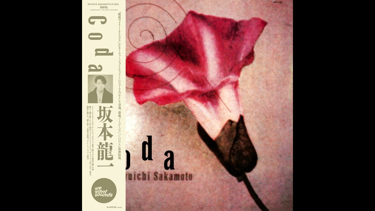 RYUICHI SAKAMOTO - "Merry Christmas Mr. Lawrence" FROM CODA (1983) - OUT 11 OCT 2024 ON WEWANTSOUNDS