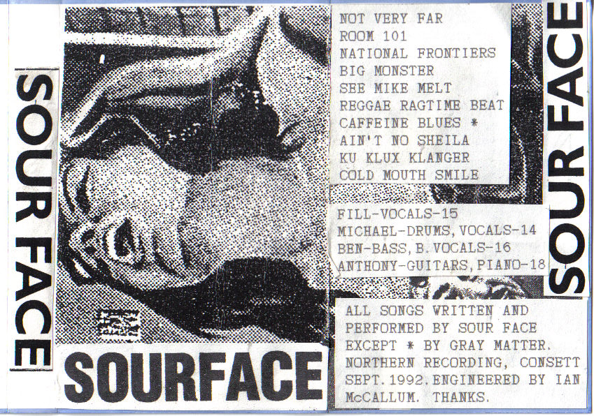 Sour Face record sleeve